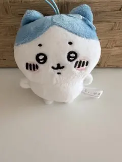 ちいかわ ハチワレ マスコット ぬいぐるみ　リボン