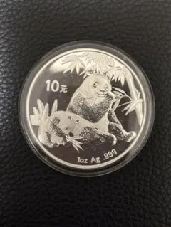 純銀　1オンス silver.999 2004年 銀貨  純銀 1オンス silver.999 2004年 銀貨 コイン - メルカリ