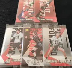 PASS IT FORWARD バレーボールカードセット 5枚