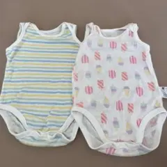 ユニクロベビー肌着２枚セット　80cm