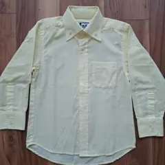 ボタンダウンシャツ　フォーマル　黄色　 110