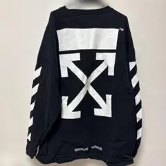 H*様 OFF-WHITE MIRROR MIRROR スウェット ブラックのサムネイル