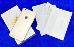 iPhone6s 64GB ゴールド SIMロック解除済 バッテリー7４％