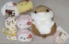 フワフワぬいぐるみ2　ころはむコロン　コロン　ハムスター　モチパン