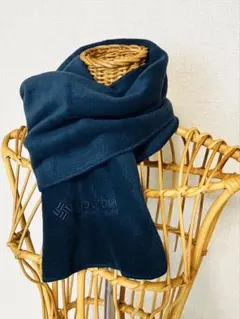 Columbia コロンビア　フリースネックウォーマー　ネイビー