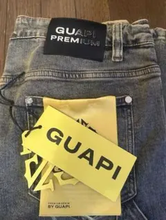 GUAPI PREMIUM ビーズ装飾 フレアデニム30 - メルカリ