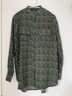 KELLY DONAHUE 韓国 花柄 長袖シャツ 柄シャツ