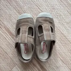 T strap shoes［beige / ムラ］ / Cienta 26