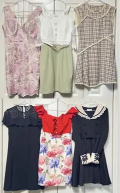 キャバドレス　ワンピース　6着セット
