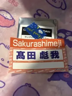 EBiDAN 名札 Sakurashimeji 高田彪我 さん