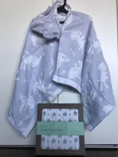 ミニドリーム厚手ブランケット&フード付きバルタオル