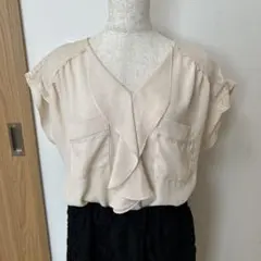 Apuweiser-riche アプワイザーリッシェ　ブラウス　レース