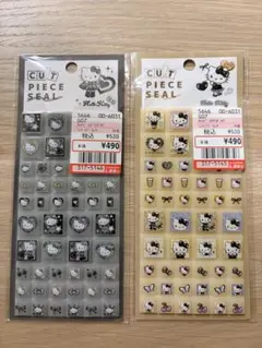 ハローキティ ギャルキティ タイルシール 2枚