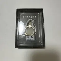 COACH ペンギン スマホリング 【新品・未使用】