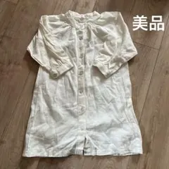 韓国子供服　STUDIOM 美品　ワンピース　きなり