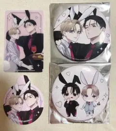 パーフェクトアディクション 美山薫子 カフェ 缶バッジ　クリアカード