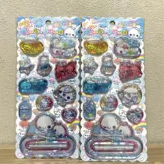 正規品　あわわちゃん　ウォーターインシール 2シートセット