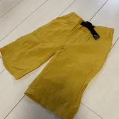 値下げ！★グローバルワーク★麻入りハーフハーフパンツ　Lサイズ