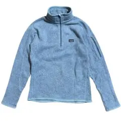 パタゴニア レディース ベターセーター ハーフジップ 水色