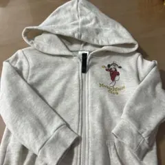 Disney 90 ミッキー　フード付き　パーカー　ディズニー　アウター
