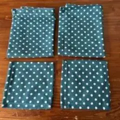 水玉模様の綿生地セット