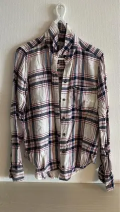 Abercrombie & Fitch チェック柄 長袖シャツ XS