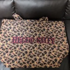 ハローキティ★ビッグ★トートバック★ひょう柄★新品