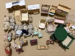 【ジャンク品】シルバニアファミリー 人形 ジャンク品 まとめ売り