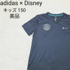 美品★アディダス×ディズニー ライオンキング キッズ Vネック プリントTシャツ