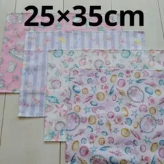 ４枚セット★ハンドメイド　ランチョンマット　ランチクロス　給食ナフキン