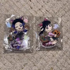 鬼滅の刃 カフェ ハロウィン 2025 アクスタ　胡蝶しのぶ　栗花落カナヲ