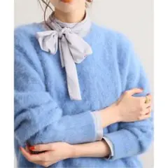 SLOBE IENA シアーボウタイプルオーバー blue ブルー