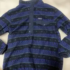 2016年製　patagonia リバーシブルスナップT グリセード