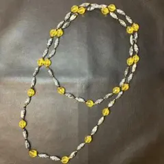 【最終値引】ヴィンテージ　2層ネックレス　ロングネックレス