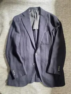 良品 カルーゾ スーツ セットアップ ウール エレガント グレー 48 良品 カルーゾ スーツ セットアップ ウール エレガント グレー