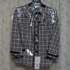 新品 en joie アンジョア 七分袖 事務服 9号