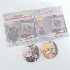 鬼滅の刃 宇髄天元 我妻善逸 缶バッジ アクリルスタンド アクスタ ナムコ 彩典