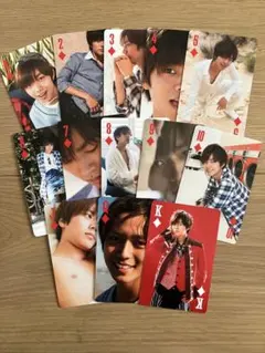 King & Prince 永瀬廉 公式トランプ 12枚セット