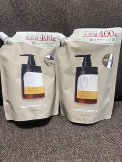 新品未使用 cocone シャンプー 400g×4袋 + ポンプ式ボトル 6本 cocone クリームシャンプー 400g ポンプ式 - メルカリ