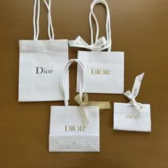 Dior ショップ袋4枚セット