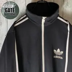 アディダスオリジナルス　ワンポイントトラックジャケット LARGE相当　90s