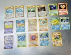 ポケモンカード 旧裏 17枚 まとめ売り　バラ売り可能