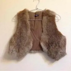 美品★Journal Standard★ラビットファーベスト