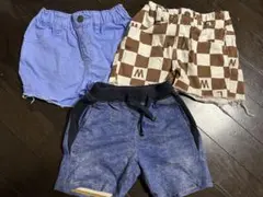 ハーフパンツ 3点セット 100cm以上