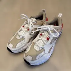NIKE M2K TEKNO スニーカー ホワイト/ベージュ/26㎝
