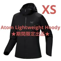 新品 ARC'TERYX アトム ライトウェイト フーディ ウィメンズ XS 黒のサムネイル