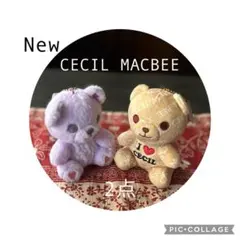 新品. CECIL McBEE　ボールチェーンマスコット　2点　③