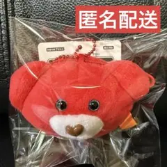 mojojojo フェイスマスコットポーチ　BC 赤　クマ