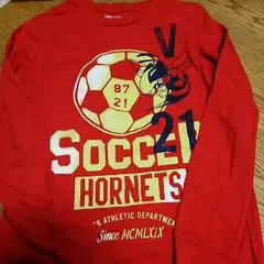 GAP150センチ新品サッカー長T