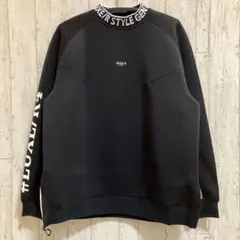 LUXE/R モックネック ボンディングトレーナー